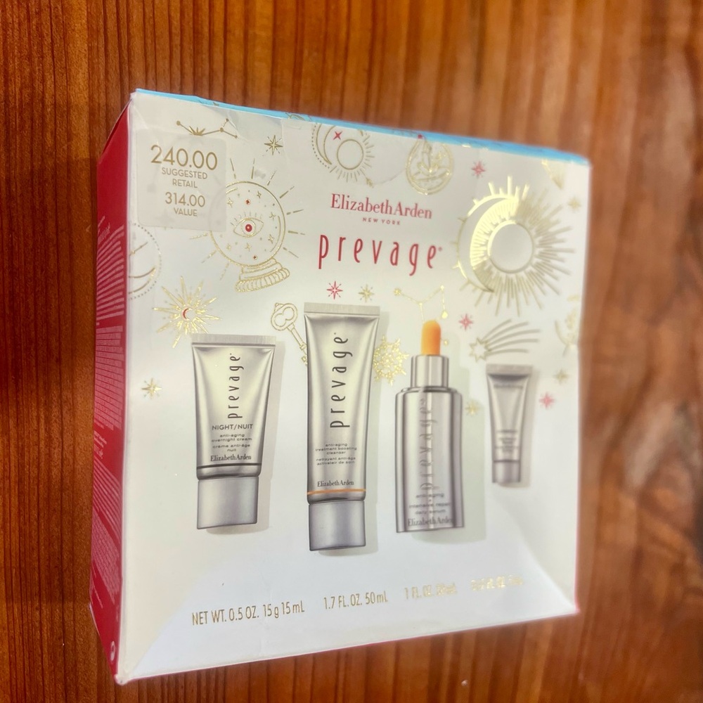 Elizabeth Arden Power in Numbers: PREVAGE  4 Piece Skincare Gift Set New
